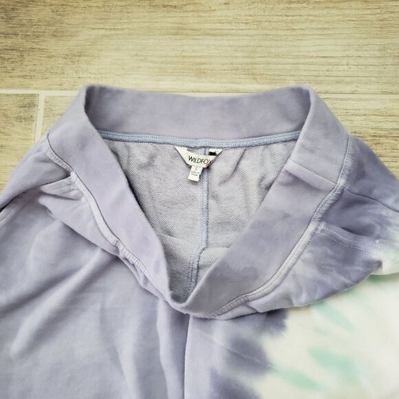 WildFox Spun Tie Dye Tapered Sweat Joggers Pants S - Picture 6 of 7